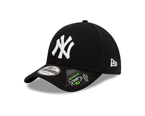 New Era York Yankees MLB Repreve League Essential Black 9Forty Adjustable Cap - One-Size
