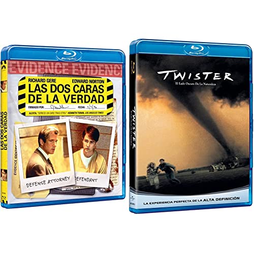 Las Dos Caras De La Verdad [Blu-ray] + Twister (Edición especial) [Blu-ray]